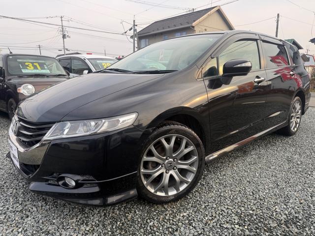 オデッセイ アブソルート　４ＷＤ　車検Ｒ８年５月　クルーズコントロール　横滑り防止装置　パドルシフト　ハーフレザーシート　純正ナビ　フルセグＴＶ　Ｂｌｕｅｔｏｏｔｈオーディオ　バックカメラ　エンジンスターター（5枚目）