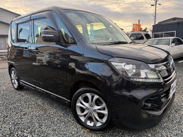 ソリオバンディット ＤＪＥ　４ＷＤ　衝突被害軽減ブレーキ　クルーズコントロール　アイドリングストップ　横滑り防止装置　両側電動スライドドア　ＳＤナビ　ワンセグＴＶ　バックカメラ　前席シートヒーター　エンジンスターター　ＥＴＣ（4枚目）