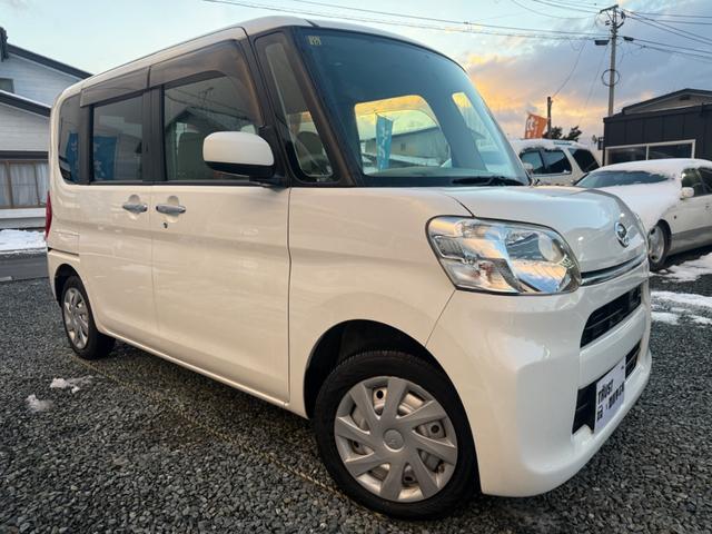 タント X スマートセレクションSA 4WD 衝突被害軽減ブレーキ アイドリングストップ 横滑り防止装置 片側電動スライドドア SDナビ フルセグTV Bluetoothオーディオ バックカメラ 後席モニター ETC(4枚目)