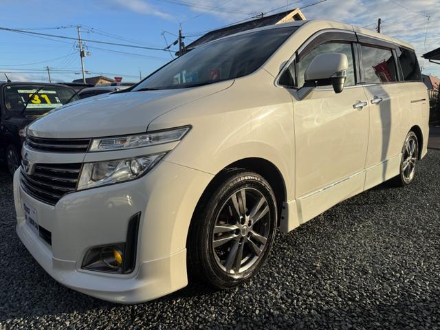 エルグランド ２５０ハイウェイスターアーバンクロム　切替４ＷＤ　横滑り防止装置　両側電動スライドドア　ハーフレザーシート　ＳＤナビ　フルセグＴＶ　Ｂｌｕｅｔｏｏｔｈオーディオ　バックカメラ　後席モニター　ＥＴＣ（14枚目）