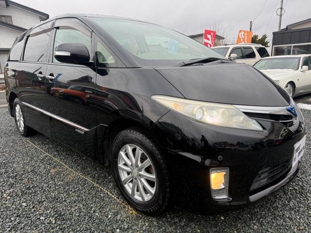 エスティマハイブリッド X 4WD 車検R8年5月 7人乗り クルーズコントロール 横滑り防止装置 片側電動スライドドア HDDナビ フルセグTV バックカメラ ETC(13枚目)