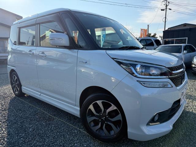 デリカD:2 カスタムハイブリッドMV 4WD クルーズコントロール アイドリングストップ 衝突被害軽減ブレーキ 車線逸脱警報 横滑り防止装置 両側電動スライドドア SDナビ フルセグTV Bluetoothオーディオ バックカメラ ETC(5枚目)