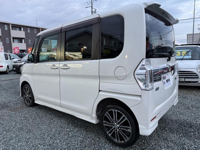 タント カスタムＲＳ　ＳＡ　４ＷＤ　ターボ　車検Ｒ９年２月　衝突被害軽減ブレーキ　アイドリングストップ　横滑り防止装置　両側電動スライドドア　ＳＤナビ　フルセグＴＶ　Ｂｌｕｅｔｏｏｔｈオーディオ（10枚目）