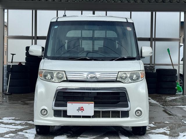 タント カスタムX 4WD CVT 寒冷地仕様 純正14インチアルミホイール HIDヘッドライト(2枚目)