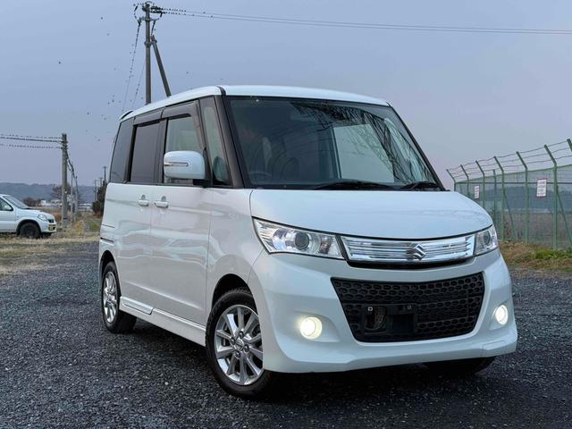 パレットSW XS 4WD 両側スライド・片側電動 ナビ TV オートライト HID スマートキー シートヒーター ベンチシート CVT 盗難防止システム ABS CD DVD再生 アルミホイール 衝突安全ボディ(2枚目)