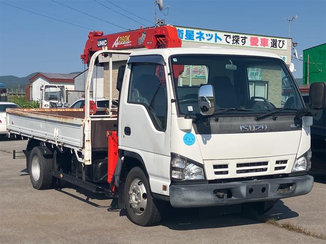エルフトラック 　ＭＴ　後輪ダブル　ＥＴＣ　ＡＢＳ　エアコン　パワーウィンドウ　運転席エアバッグ（3枚目）