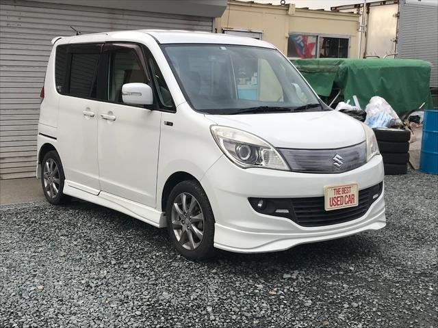 ソリオ ブラック＆ホワイト　４ＷＤ　ＥＴＣ　ナビ　ＴＶ　両側電動スライドドア　オートライト　ＨＩＤ　スマートキー　シートヒーター　フルフラット　ウォークスルー　ＣＶＴ　アルミホイール　ＣＤ　ＤＶＤ再生　ＵＳＢ　盗難防止システム（12枚目）