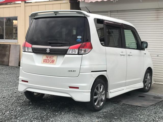 ソリオ ブラック＆ホワイト　４ＷＤ　ＥＴＣ　ナビ　ＴＶ　両側電動スライドドア　オートライト　ＨＩＤ　スマートキー　シートヒーター　フルフラット　ウォークスルー　ＣＶＴ　アルミホイール　ＣＤ　ＤＶＤ再生　ＵＳＢ　盗難防止システム（14枚目）