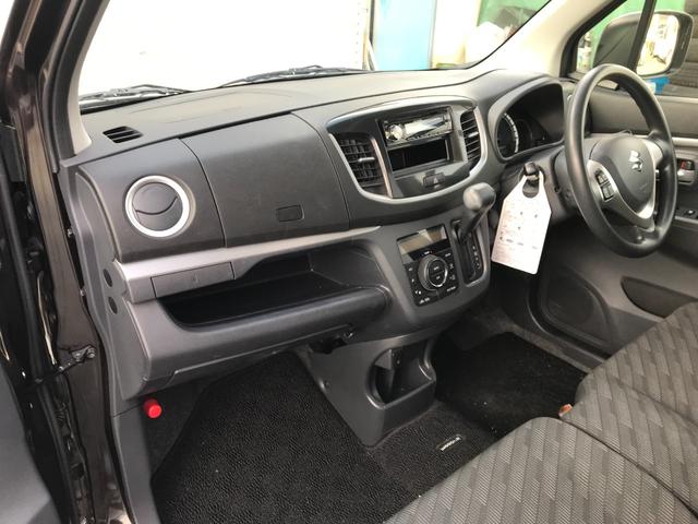 ワゴンＲ ＦＸリミテッド　４ＷＤ　ＥＴＣ　スマートキー　アイドリングストップ　シートヒーター　ベンチシート　ＣＶＴ　盗難防止システム　ＡＢＳ　ＣＤ　アルミホイール　衝突安全ボディ　エアコン　パワーステアリング　パワーウィンドウ（7枚目）
