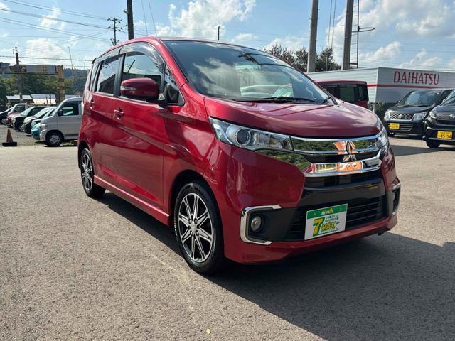 ｅＫカスタム Ｔセーフティパッケージ　４ＷＤ　ターボ　７インチナビ＆ＴＶ　全周囲カメラ　１５インチ純正アルミ＆新品夏タイヤ　ＥＴＣ　衝突被害軽減システム　オートマチックハイビーム　ＨＩＤ　スマートキー　電動格納ミラー　シートヒーター（15枚目）