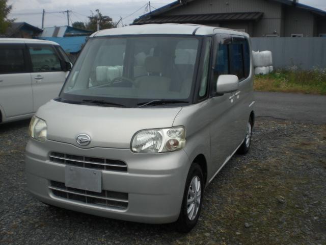 タント Ｌ　４ＷＤＫＦチェーンベルトＡＢＳキーレス２０２１年製ブリヂストンＶＲＸ２スタッドレスタイヤ社外１３インチアルミホイール（3枚目）