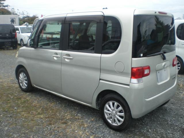 タント Ｌ　４ＷＤＫＦチェーンベルトＡＢＳキーレス２０２１年製ブリヂストンＶＲＸ２スタッドレスタイヤ社外１３インチアルミホイール（5枚目）