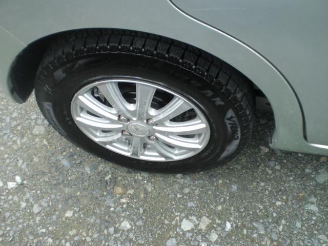 タント Ｌ　４ＷＤＫＦチェーンベルトＡＢＳキーレス２０２１年製ブリヂストンＶＲＸ２スタッドレスタイヤ社外１３インチアルミホイール（13枚目）