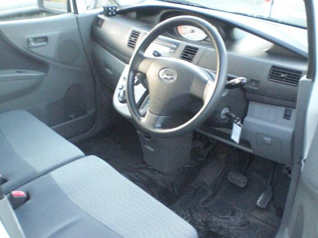 ムーヴ L 4WD車検新規2年禁煙KFチェーンベルトABSキーレス純正13インチアルミホイール(13枚目)