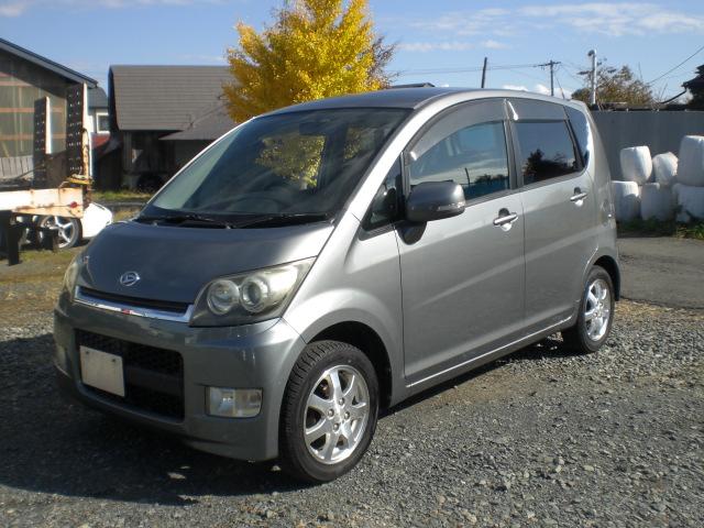 ダイハツ ムーヴ カスタム X 4WD車検新規2年KFチェーンベルト