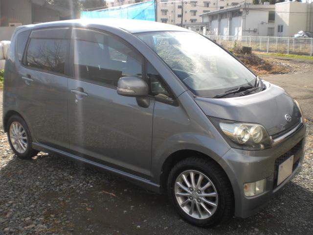 ムーヴ カスタム Xリミテッド 4WD車検新規2年KFチェーンベルトHIDヘッドライトフォグライト純正14インチアルミホイール(3枚目)