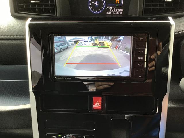 ルーミー カスタムＧ　４ＷＤ　ＥＴＣ　バックカメラ　ＴＶ　両側電動スライドドア　クリアランスソナー　オートクルーズコントロール　衝突被害軽減システム　アルミホイール　オートライト　スマートキー　アイドリングストップ（3枚目）