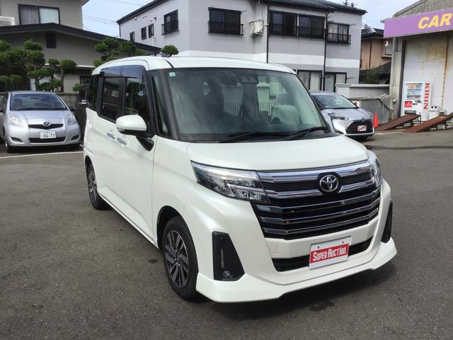 ルーミー カスタムＧ　４ＷＤ　ＥＴＣ　バックカメラ　ＴＶ　両側電動スライドドア　クリアランスソナー　オートクルーズコントロール　衝突被害軽減システム　アルミホイール　オートライト　スマートキー　アイドリングストップ（14枚目）