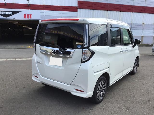 ルーミー カスタムＧ　４ＷＤ　ＥＴＣ　バックカメラ　ＴＶ　両側電動スライドドア　クリアランスソナー　オートクルーズコントロール　衝突被害軽減システム　アルミホイール　オートライト　スマートキー　アイドリングストップ（18枚目）