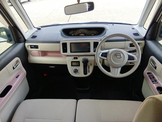 ムーヴキャンバス ＧメイクアップＶＳ　ＳＡＩＩＩ　４ＷＤ　全周囲カメラ　両側電動スライドドア　ナビ　ＴＶ　クリアランスソナー　衝突被害軽減システム　オートマチックハイビーム　オートライト　スマートキー　アイドリングストップ　電動格納ミラー（2枚目）