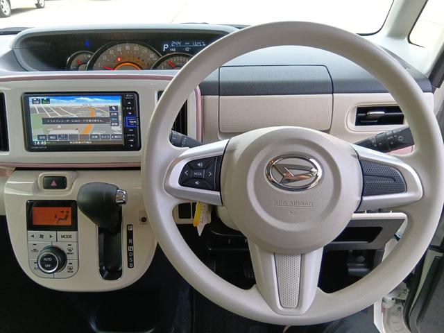 ムーヴキャンバス ＧメイクアップＶＳ　ＳＡＩＩＩ　４ＷＤ　全周囲カメラ　両側電動スライドドア　ナビ　ＴＶ　クリアランスソナー　衝突被害軽減システム　オートマチックハイビーム　オートライト　スマートキー　アイドリングストップ　電動格納ミラー（3枚目）