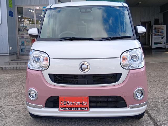 ムーヴキャンバス ＧメイクアップＶＳ　ＳＡＩＩＩ　４ＷＤ　全周囲カメラ　両側電動スライドドア　ナビ　ＴＶ　クリアランスソナー　衝突被害軽減システム　オートマチックハイビーム　オートライト　スマートキー　アイドリングストップ　電動格納ミラー（12枚目）