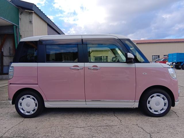 ムーヴキャンバス ＧメイクアップＶＳ　ＳＡＩＩＩ　４ＷＤ　全周囲カメラ　両側電動スライドドア　ナビ　ＴＶ　クリアランスソナー　衝突被害軽減システム　オートマチックハイビーム　オートライト　スマートキー　アイドリングストップ　電動格納ミラー（14枚目）