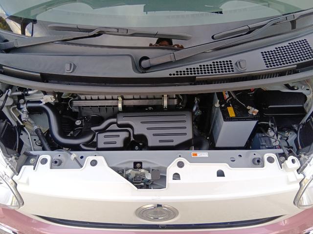 ムーヴキャンバス ＧメイクアップＶＳ　ＳＡＩＩＩ　４ＷＤ　全周囲カメラ　両側電動スライドドア　ナビ　ＴＶ　クリアランスソナー　衝突被害軽減システム　オートマチックハイビーム　オートライト　スマートキー　アイドリングストップ　電動格納ミラー（19枚目）