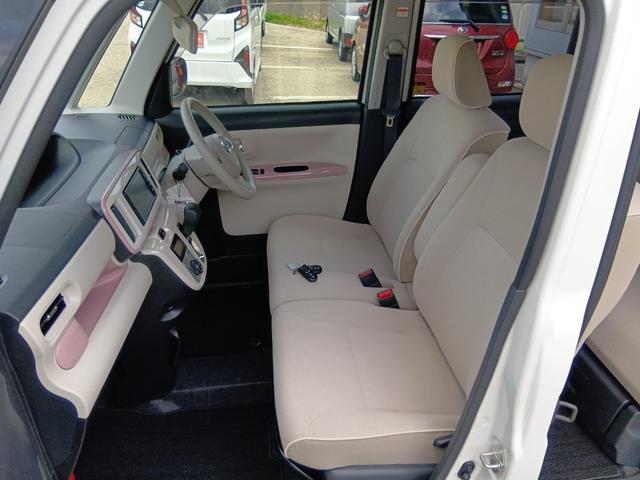 ムーヴキャンバス ＧメイクアップＶＳ　ＳＡＩＩＩ　４ＷＤ　全周囲カメラ　両側電動スライドドア　ナビ　ＴＶ　クリアランスソナー　衝突被害軽減システム　オートマチックハイビーム　オートライト　スマートキー　アイドリングストップ　電動格納ミラー（26枚目）