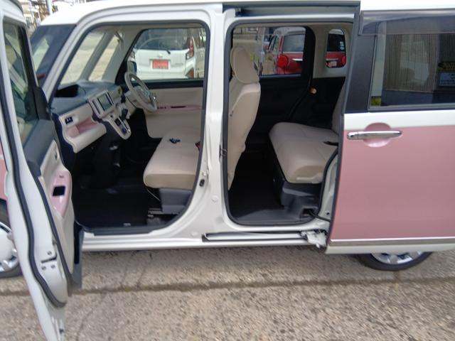 ムーヴキャンバス ＧメイクアップＶＳ　ＳＡＩＩＩ　４ＷＤ　全周囲カメラ　両側電動スライドドア　ナビ　ＴＶ　クリアランスソナー　衝突被害軽減システム　オートマチックハイビーム　オートライト　スマートキー　アイドリングストップ　電動格納ミラー（27枚目）