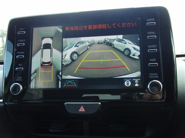 ヤリスクロス ハイブリッドＧ　４ＷＤ　ハイブリッド　ディスプレイオーディオ　ナビ　バックカメラ　Ｂｌｕｅｔｏｏｔｈ接続　トヨタセーフティーセンス　衝突被害軽減システム　レーンアシスト　記録簿　取り扱い説明書　ＥＴＣ　スマートキー（3枚目）