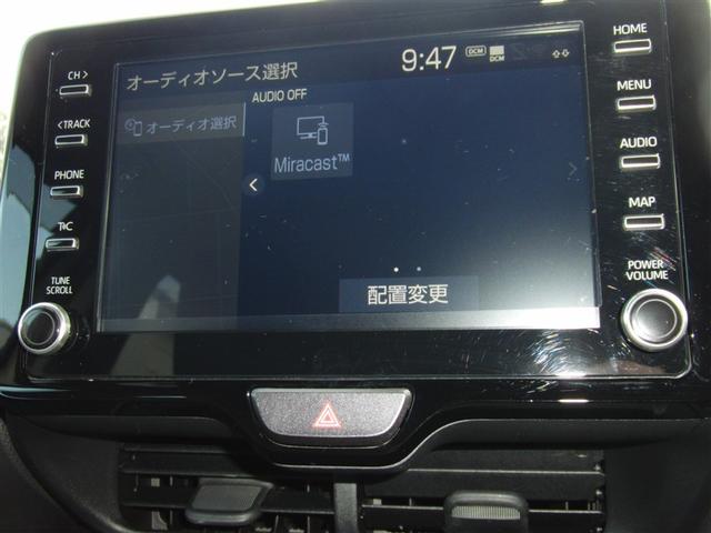 ヤリスクロス ハイブリッドＧ　４ＷＤ　ハイブリッド　ディスプレイオーディオ　ナビ　バックカメラ　Ｂｌｕｅｔｏｏｔｈ接続　トヨタセーフティーセンス　衝突被害軽減システム　レーンアシスト　記録簿　取り扱い説明書　ＥＴＣ　スマートキー（6枚目）