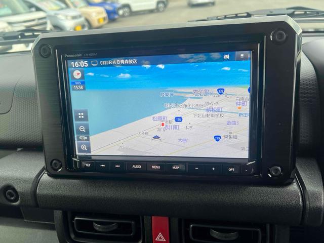 ジムニー XL 4WD バックカメラ ナビ TV クリアランスソナー レーンアシスト 衝突被害軽減システム オートライト スマートキー アイドリングストップ 電動格納ミラー シートヒーター AT 盗難防止システム(4枚目)