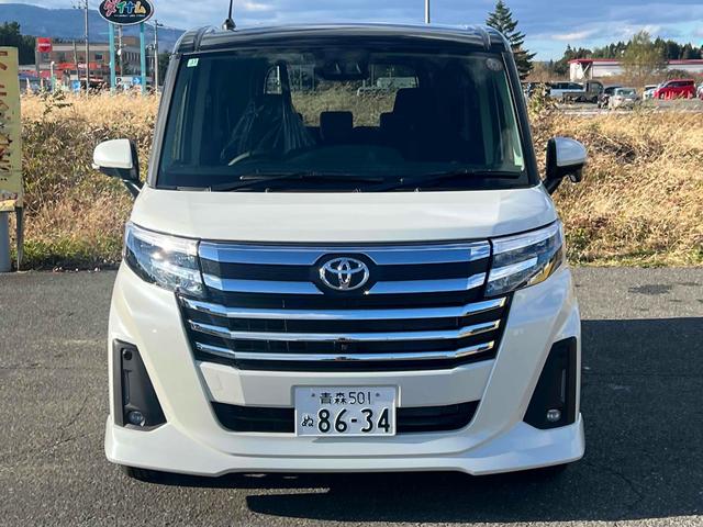 ルーミー カスタムＧ　４ＷＤ　ＥＴＣ　全周囲カメラ　ＴＶ　両側電動スライドドア　クリアランスソナー　オートクルーズコントロール　衝突被害軽減システム　アルミホイール　オートライト　ＬＥＤヘッドランプ　スマートキー（13枚目）