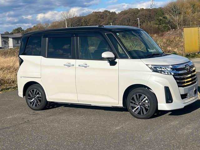 ルーミー カスタムＧ　４ＷＤ　ＥＴＣ　全周囲カメラ　ＴＶ　両側電動スライドドア　クリアランスソナー　オートクルーズコントロール　衝突被害軽減システム　アルミホイール　オートライト　ＬＥＤヘッドランプ　スマートキー（14枚目）