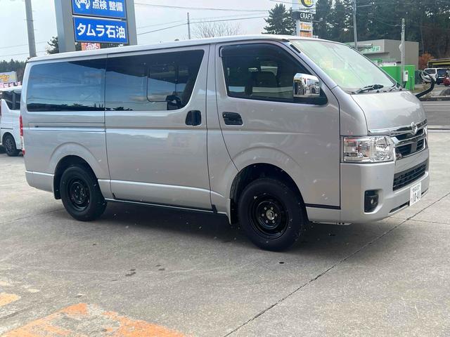 ハイエースバン ロングＤＸ　ＧＬパッケージ　全周囲カメラ　ナビ　ＴＶ　クリアランスソナー　衝突被害軽減システム　両側スライドドア　オートマチックハイビーム　オートライト　キーレスエントリー　電動格納ミラー　ＡＴ　ＵＳＢ　Ｂｌｕｅｔｏｏｔｈ（12枚目）