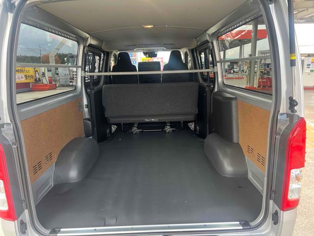 ハイエースバン ロングＤＸ　ＧＬパッケージ　全周囲カメラ　ナビ　ＴＶ　クリアランスソナー　衝突被害軽減システム　両側スライドドア　オートマチックハイビーム　オートライト　キーレスエントリー　電動格納ミラー　ＡＴ　ＵＳＢ　Ｂｌｕｅｔｏｏｔｈ（19枚目）