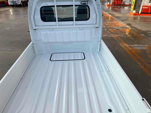 キャリイトラック 　垂直式ゲートリフター　４ＷＤ　ＡＴ　衝突被害軽減システム　クリアランスソナー　レーンアシスト　ＥＳＣ　エアコン　パワーウィンドウ　記録簿（28枚目）