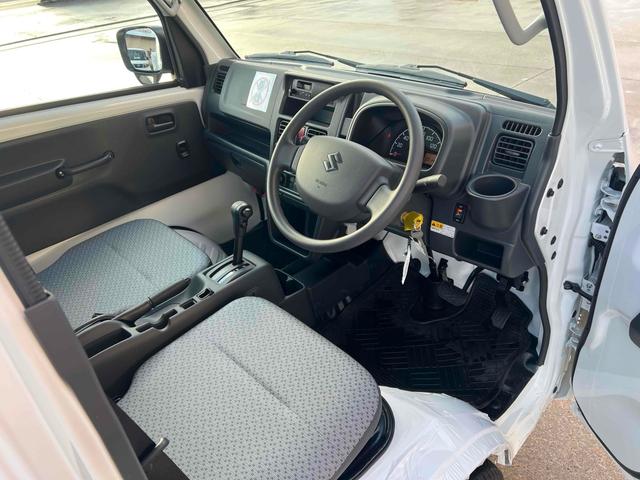 キャリイトラック 　垂直式ゲートリフター　４ＷＤ　ＡＴ　衝突被害軽減システム　クリアランスソナー　レーンアシスト　ＥＳＣ　エアコン　パワーウィンドウ　記録簿（41枚目）