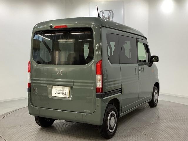 Ｎ－ＶＡＮ ファン・ターボ　４ＷＤ　衝突被害軽減システム　オートクルーズコントロール　クリアランスソナー　中古スタッドレスタイヤ、純正メモリーナビ、ドライブレコーダー前後装着＋ＥＴＣ付　当社デモカー（3枚目）