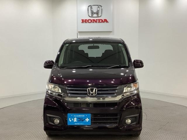 Ｎ－ＷＧＮカスタム Ｇ　クリアランスソナー　ＨＩＤ　スマートキー　横スベリ防止システム　いまコレ＋新品・フロアカーペットマット付　光触媒抗菌消臭施工済（4枚目）