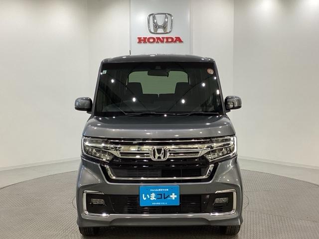Ｎ－ＢＯＸカスタム Ｌ　４ＷＤ　いまコレ＋新品・フロアカーペットマット付　光触媒抗菌消臭施工済　純正メモリーナビ　フルセグＴＶ　バックモニター　電動スライドドア　衝突被害軽減ブレーキ（4枚目）