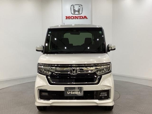 Ｎ－ＢＯＸカスタム Ｌ　エンジンスターター　純正メモリーナビ　純正アルミホイール　シートヒーター　クルーズコントロール　横滑り防止　障害物センサー　衝突軽減ブレーキ　ドライブレコーダー　バックカメラ　キーレス　４ＷＤ（2枚目）