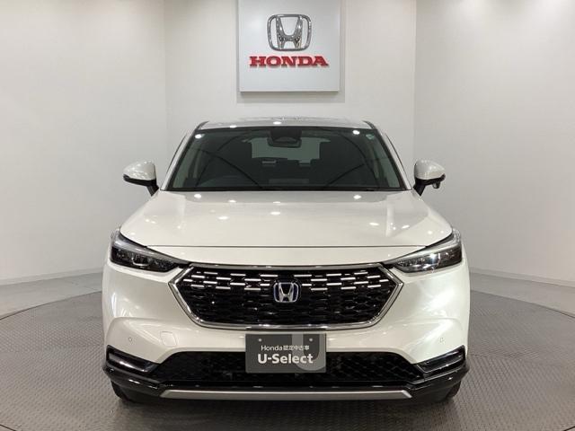 ヴェゼル ｅ：ＨＥＶＺ　ＥＴＣ　エンジンスターター　純正メモリーナビ　純正アルミホイール　シートヒーター　クルーズコントロール　横滑り防止　障害物センサー　バックカメラ　純正キーレス　４ＷＤ　ＬＥＤヘッドライト　ホンダセンシ（2枚目）