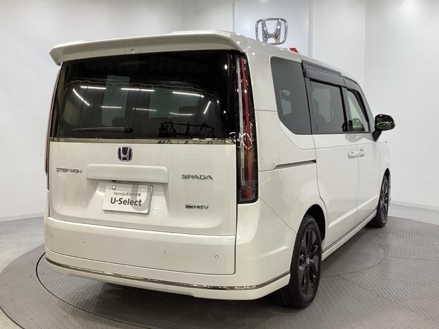 ステップワゴン e:HEVスパーダ 純正メモリーナビ 純正アルミホイール ドライブレコーダー 両側電動スライドドア バックカメラ 電動リアゲート ホンダセンシング クルーズコントロール 衝突軽減ブレーキ 横滑り防止 LEDヘッドライト(5枚目)