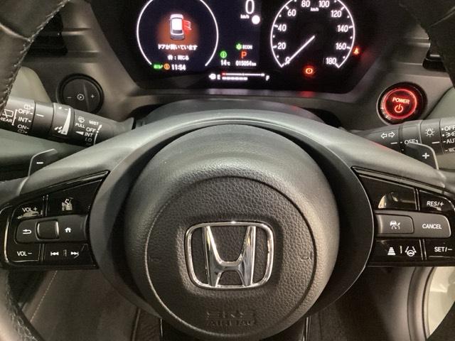 ヴェゼル ｅ：ＨＥＶＸ・ＨｕＮＴパッケージ　純正アルミホイール　純正アルミホイール　ドライブレコーダー　シートヒーター　ホンダセンシング　クルーズコントロール　衝突軽減ブレーキ　横滑り防止　障害物センサー　バックカメラ　ＬＥＤヘッドライト（17枚目）