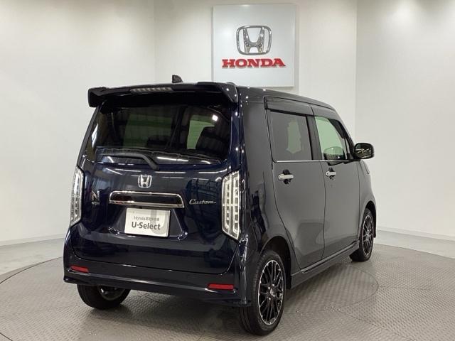 Ｎ－ＷＧＮカスタム Ｌ・ターボ　純正メモリーナビ　純正アルミホイール　ドライブレコーダー　ホンダセンシング　クルーズコントロール　衝突軽減ブレーキ　横滑り防止　障害物センサー　バックカメラ　盗難防止　ＬＥＤヘッドライト　４ＷＤ（5枚目）
