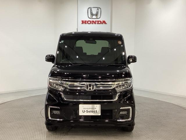 N-BOXカスタム Lターボ 純正メモリーナビ 純正アルミホイール エンジンスターター シートヒーター 両側電動スライドドア ホンダセンシング クルーズコントロール 衝突軽減ブレーキ 横滑り防止 障害物センサー バックカメラ(2枚目)