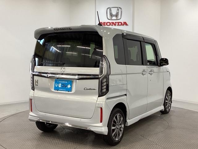 Ｎ－ＢＯＸカスタム Ｌ　純正メモリーナビ　純正アルミホイール　片側電動スライドドア　シートヒーター　いまコレ＋新品フロアマット付　ホンダセンシング　クルーズコントロール　衝突軽減ブレーキ　横滑り防止　バックカメラ（5枚目）
