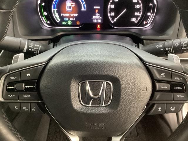アコード EX 純正アルミホイール エンジンスターター ドライブレコーダー 電動シート サンルーフ シートヒーターホンダセンシング 衝突軽減ブレーキ 横滑り防止 障害物センサー バックカメラ LEDヘッドライト(12枚目)